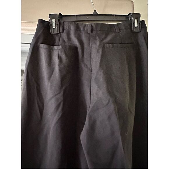 Harve Benard Wool/lana spandex blend black dress pants size 8 NWT - Picture 6 of 15